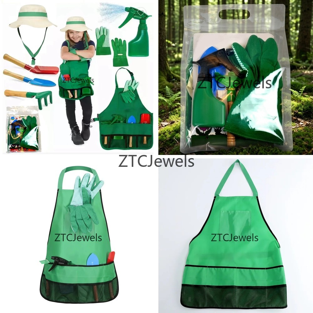 Gardening Tools Girls - Juego de herramientas de jardinería para