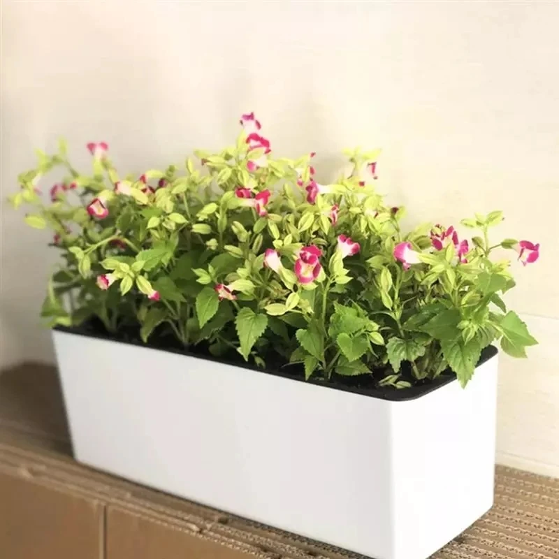 Automatic Plant Waterer - Maceta rectangular para perezosos, maceta de