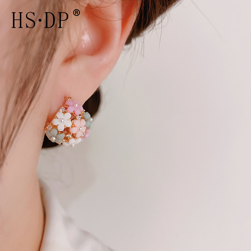 Pendientes de flor de pétalos  - Gardening Tools Girls reseña y precio