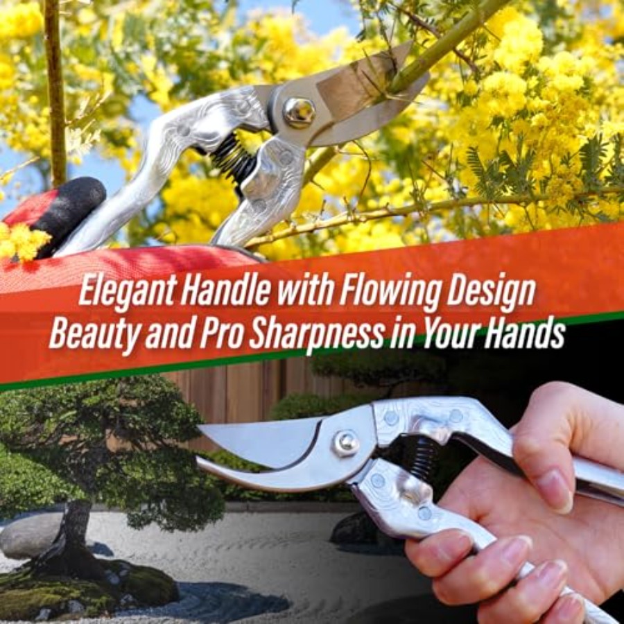 Tijeras de podar Bypass Prung  - Gardening Hand Tools Japanese reseña y precio