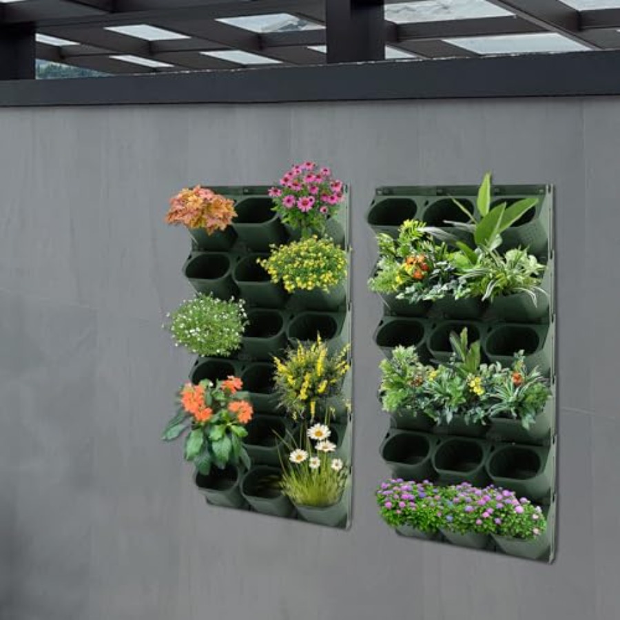 Jardinera de pared con autorri - Self-Watering Planter reseña y precio