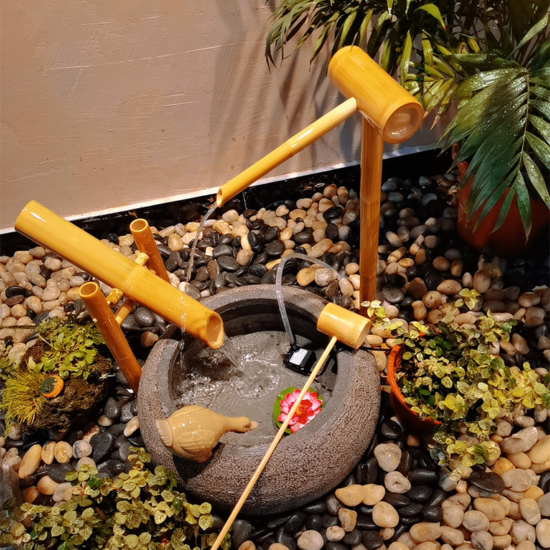 Cuenco de piedra Jinglu de bam - Gardening Hand Tools Japanese reseña y precio
